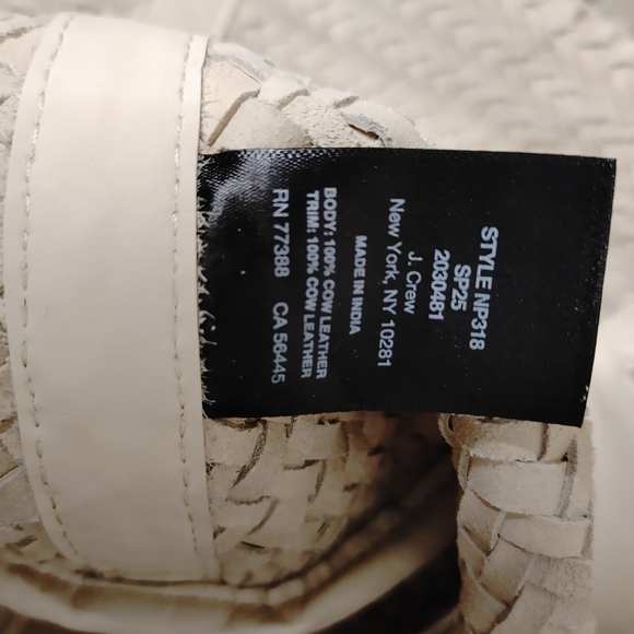 MadewellTransport E/W Woven Tote Color:Alabaster - Picture 9 of 9